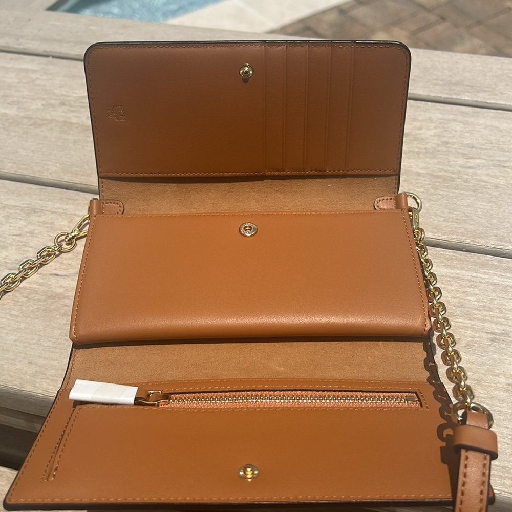 MCM Cognac Visetos Shoulder Bag - Picture 4 of 7